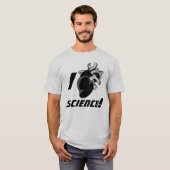 I (解剖ハート)科学 Tシャツ (正面フル)
