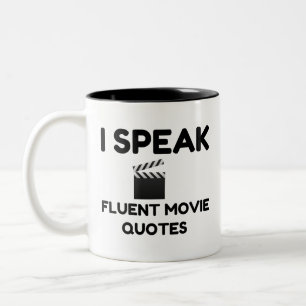 I 話 Fluentムービー引用文 ツートーンマグカップ