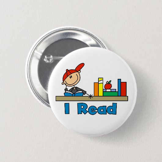 I 読  缶バッジ (正面&裏面)