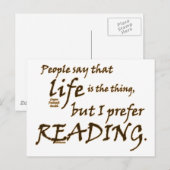 I 読 Prefer ポストカード (正面/裏面)