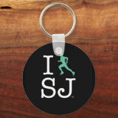 I 走 SJ Keychain キーホルダー (正面)