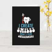 I.超大型歯科医をスマイルする カード (黄色い花)