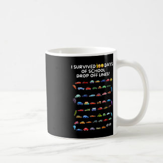 I 100生き延び日の学校のドロップオフ行 – 100 コーヒーマグカップ