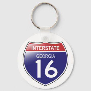 I-16ジョージアKeychain キーホルダー