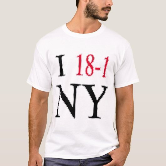 I 18-1年N YのTシャツ Tシャツ (正面)