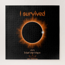 I 2024生き延びEclipse太陽のパズル ジグソーパズル