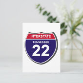 I-22テネシー ポストカード (スタンド正面)