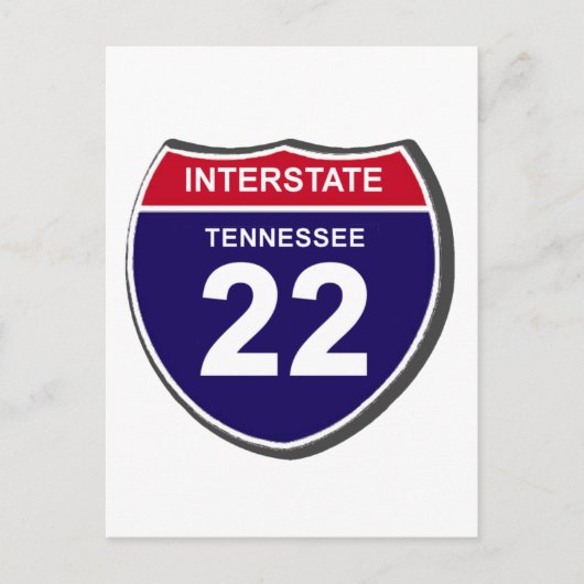 I-22テネシー ポストカード (正面)