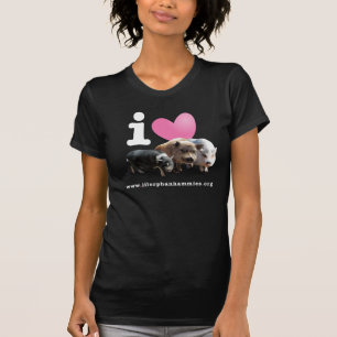 I <3ブタ Tシャツ