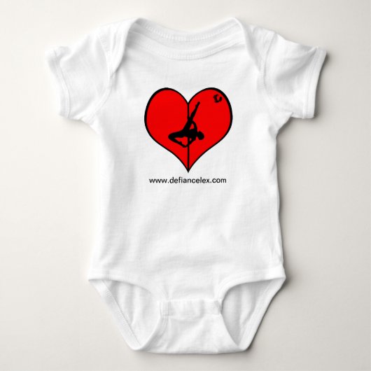 I <3ポーランド人のV首の女性ティー Tシャツ (正面)