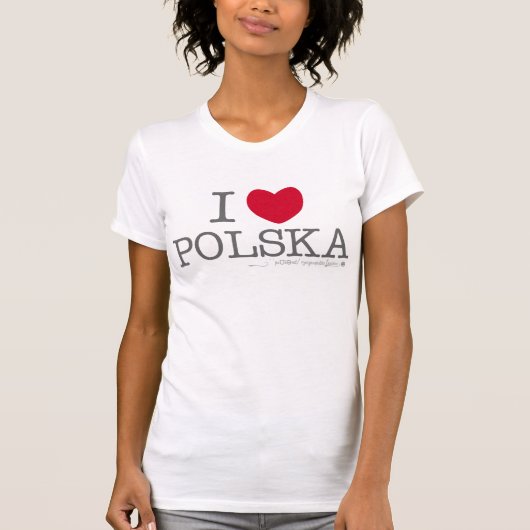 I <3ポーランドII Tシャツ (正面)