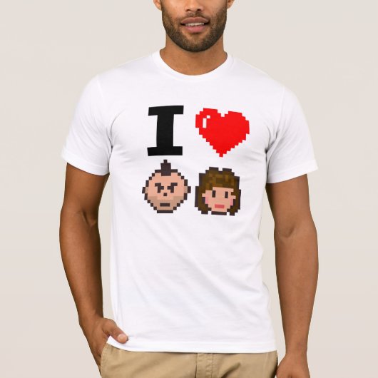 I <3余分生命TV Tシャツ (正面)