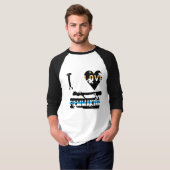 I <3映画制作 Tシャツ (正面フル)