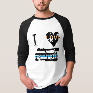 I <3映画制作 Tシャツ