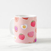 I <3朝食 コーヒーマグカップ (正面左)