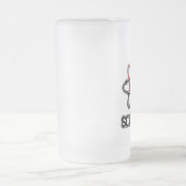 I <3科学! フロストグラスビールジョッキ (中央)