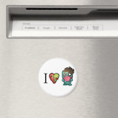 I <3脳 – ゾンビはどこにでもある！ マグネット (インサイチュ (食洗機))