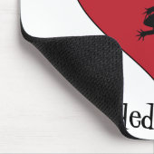 I <3髭があるドラゴン マウスパッド (コーナー)