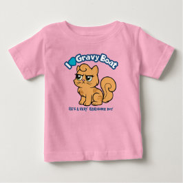 I <3 グレイボートDCC ベビーTシャツ