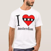 I <3 Amsterdam Tシャツ (正面)