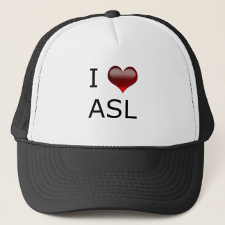 I <3 ASL キャップ