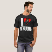 I <3 Cthulhu -女性Tシャツ Tシャツ (正面フル)