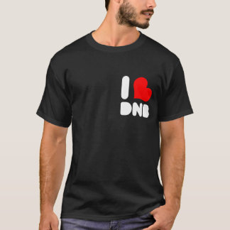 I <3 DnBの暗闇 Tシャツ