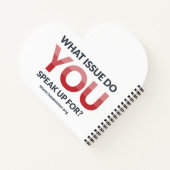 I <3 IssueVouterノートブック ノートブック (裏面)