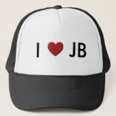 I <3 JBの帽子 キャップ (正面)