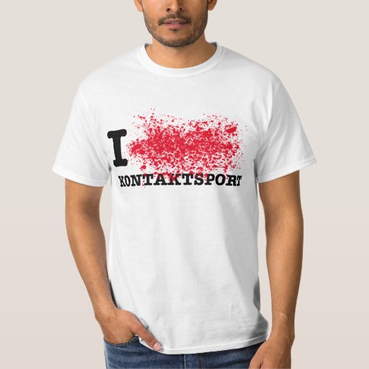 I <3 Kontaktsport Tシャツ (正面)