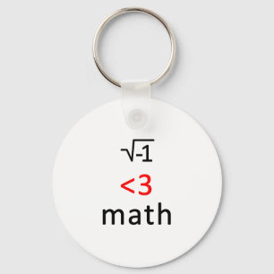 I <3 math! キーホルダー