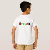 I <3 monstURZ Tシャツ (裏面フル)