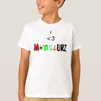 I <3 monstURZ Tシャツ