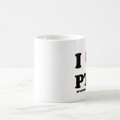 I <3 PTBのマグ コーヒーマグカップ (中央)