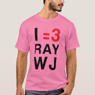 I =3 RayWJ Tシャツ