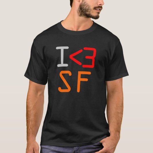 I <3 SF Tシャツ (正面)