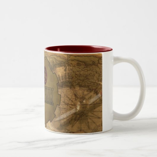 I <3 Steampunkのマグ ツートーンマグカップ (右)