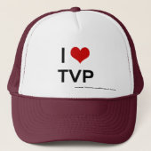 I <3 TVP キャップ (正面)