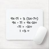 I <3 uのおたく愛 マウスパッド (マウス)