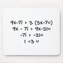 I <3 uのおたく愛 マウスパッド