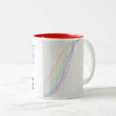 I <3 UFOs ツートーンマグカップ (正面右)