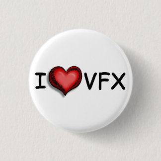 I <3 VFXボタン 缶バッジ