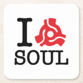 I 45アダプタソウル スクエアペーパーコースター (正面)