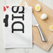 I 45アダプタディスコ キッチンタオル (四つ折り)