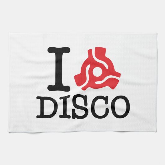 I 45アダプタディスコ キッチンタオル (横)