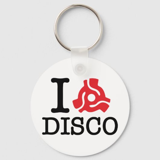 I 45アダプタディスコ キーホルダー (正面)