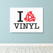 I 45アダプタビニール キャンバスプリント (インサイチュ (ウッドフロア))