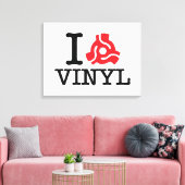 I 45アダプタビニール キャンバスプリント (インサイチュ (リビング))