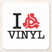 I 45アダプタビニール スクエアペーパーコースター (正面)