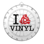 I 45アダプタビニール ダーツボード (正面)